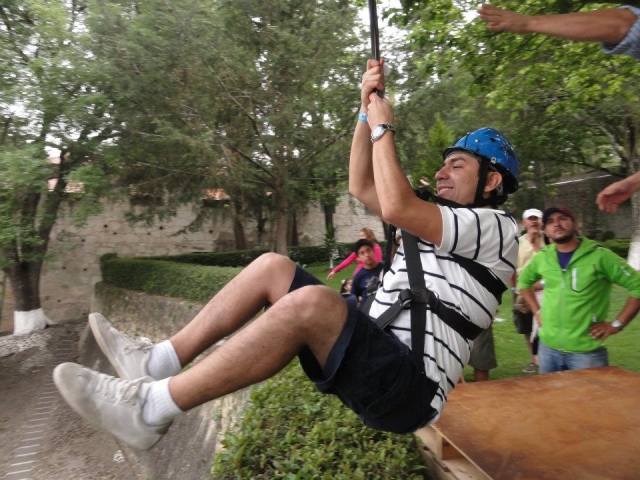 Salta de la tirolina